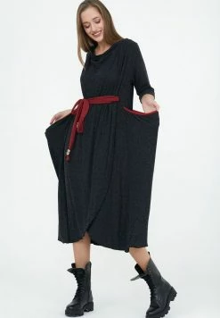 Madam-T DIODORA - Robe De Jour - Black