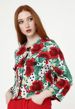 Madam-T EDEN - Blazer - Rosa, Rot -Madam-T Soldes 2022 0c28deda0177449ab33a65ea09008033