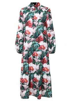 Madam-T PAOLINA - Robe De Jour - Pink Green -Madam-T Soldes 2022 0c5a35cfc54247f3be68edb984d877d4