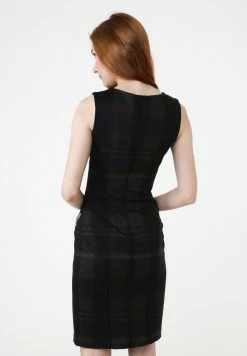 Madam-T KALETA - Robe Fourreau - Schwarz Grün -Madam-T Soldes 2022 0d115887b60f4425acaffa3fe29c8dc7