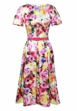 Madam-T Robe De Jour - Gelb, Lila -Madam-T Soldes 2022 0d19f56e4eeb4b64b775ff633c4a8382