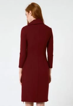 Madam-T MODERN - Robe Fourreau - Weinrot -Madam-T Soldes 2022 0d78d5fca9ef4f17bf0cb6389cb8cbbd