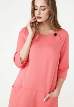 Madam-T Robe En Jersey - Koralle -Madam-T Soldes 2022 0d9c4bd455844bf68ba5cf0a852a064f