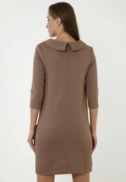 Madam-T SALAMANKA - Robe Fourreau - Hellbraun -Madam-T Soldes 2022 0daff232a048457babe118f0c80ef25d