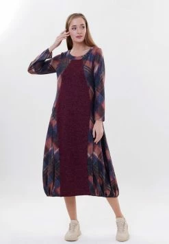 Madam-T ROSHELE - Robe De Jour - Suche Nach/adtine Red -Madam-T Soldes 2022 0deec8f1bb7f414784ac5d837268a71f