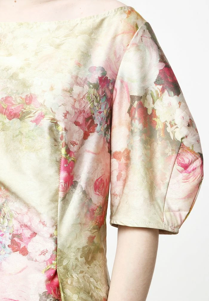 Madam-T Robe De Jour - Olive, Pink 6 Madam-T Robe De Jour - Olive, Pink – Image 6