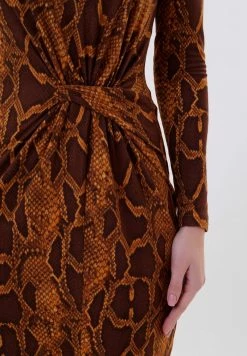 Madam-T LENIA - Robe Fourreau - Bro Strudn -Madam-T Soldes 2022 0e6ee5bd7b96463b8c8c1bbab8d088b0