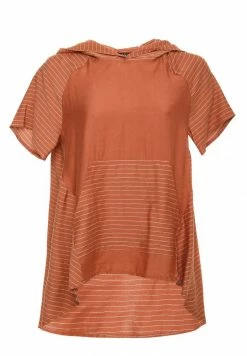 Madam-T KIRA - Tunique - Ingwer, Weiß -Madam-T Soldes 2022 0e98f4af032645559d6f2a4c139b2680