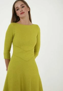 Madam-T YANNA - Robe En Jersey - Olive -Madam-T Soldes 2022 0fa4103a22e14cd9ad30c83b7272f88f