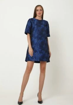 Madam-T MILANA - Robe De Soirée - Indigo/blau -Madam-T Soldes 2022 0faa648aaac34a7daaa538ae070666e4