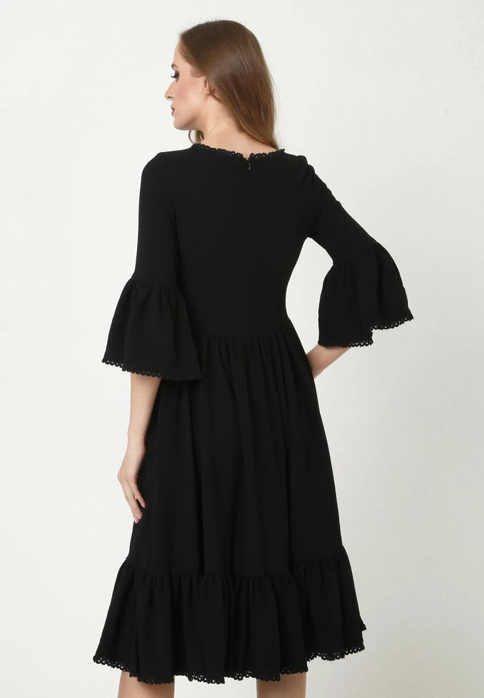 Madam-T CHIARA - Robe De Jour - Schwarz 3 Madam-T CHIARA - Robe De Jour - Schwarz – Image 3