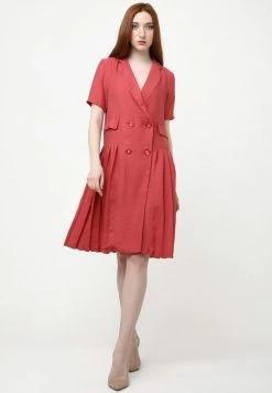 Madam-T TEODORINA - Robe Chemise - Preiselbeere -Madam-T Soldes 2022 10375f0afd08442fb1391465b3f18060