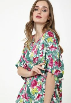 Madam-T Blouse - Milchig, Rosa -Madam-T Soldes 2022 109addf3ba2b499a879ef403c4eeded9