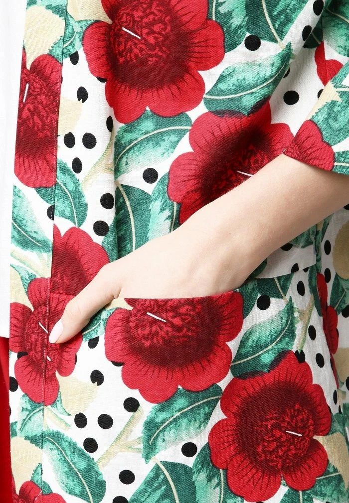 Madam-T EIDA - Blazer - Weiß, Rot 6 Madam-T EIDA - Blazer - Weiß, Rot – Image 6