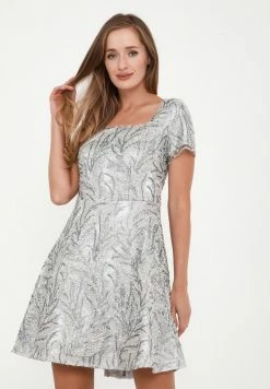 Madam-T AGAVA - Robe De Jour - Silbrig