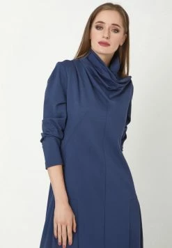Madam-T LEANES - Robe De Jour - Blau -Madam-T Soldes 2022 10e835a52e4847ce992452d5614fe003