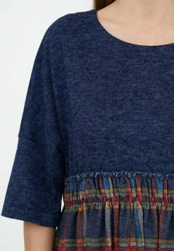 Madam-T OFELIA - Robe De Jour - Blau/rot -Madam-T Soldes 2022 10fea58a29e6466887647da2ebe69cf2