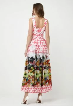 Madam-T RIMINA - Robe De Jour - Weiß, Rosa -Madam-T Soldes 2022 1126620331bb4e5db8ca9f285693af8d