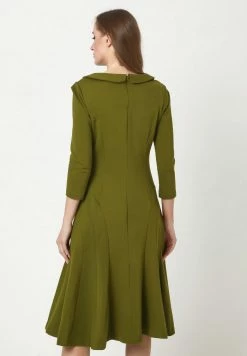 Madam-T Robe De Jour - Khakifarben -Madam-T Soldes 2022 113b9256e5f049a8ada3e240fa57e455