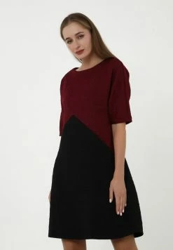 Madam-T LOLITA - Robe De Jour - Weinrot, Schwarz -Madam-T Soldes 2022 1179b7af21ae4bfaa3d3d3ceb9d98d51