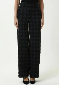 Madam-T MARIL - Pantalon Classique - Schwarz/blau