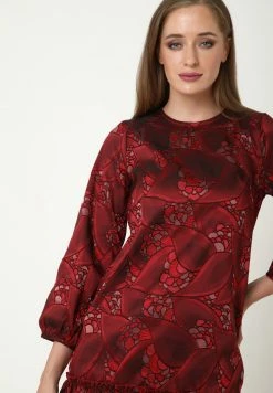 Madam-T Robe De Jour - Wein Rot, Rot -Madam-T Soldes 2022 11833c38bcfb4412a00939aa01460613