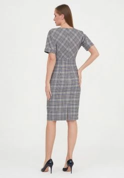 Madam-T ALTEA - Robe Fourreau - Grüner Kumpel Indigo -Madam-T Soldes 2022 119395e70f524bf0b57ece6c02a009f3