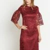 Madam-T Robe De Jour - Burgund