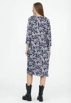 Madam-T IVONI - Robe De Jour - Grüne Farbe Blau 10 Madam-T IVONI - Robe De Jour - Grüne Farbe Blau -Madam-T Soldes 2022 11c088e713b3407bb9cf57c89dae46da