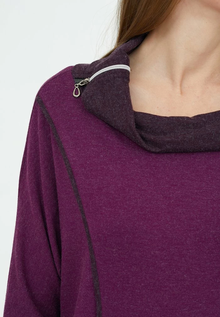 Madam-T KASHIRA - Robe Pull - Pflaume 6 Madam-T KASHIRA - Robe Pull - Pflaume – Image 6