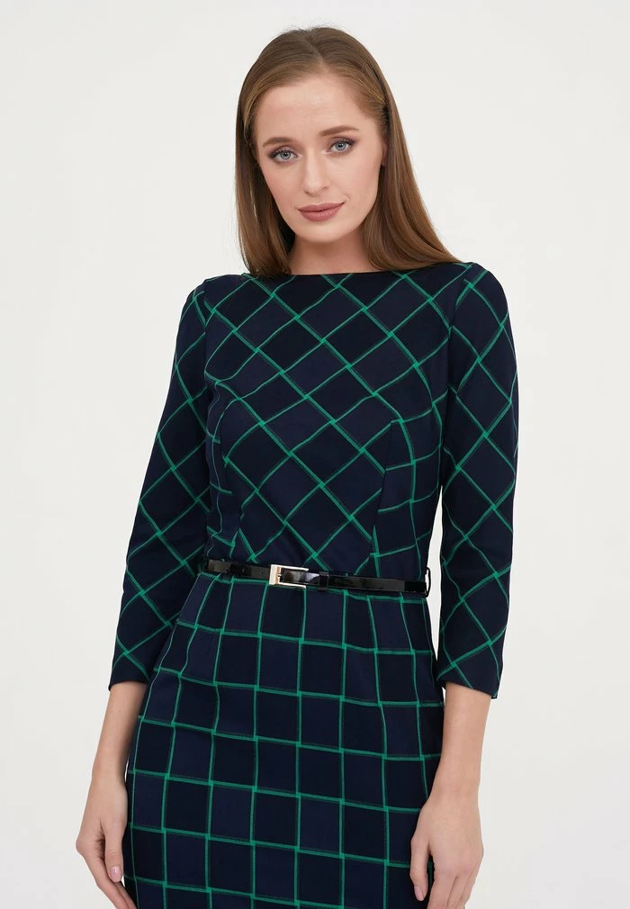 Madam-T MUARA - Robe Fourreau - Blau/grün 4 Madam-T MUARA - Robe Fourreau - Blau/grün – Image 4