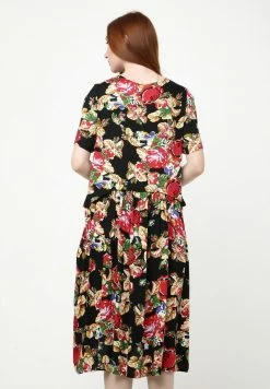 Madam-T Robe De Jour - Schwarz ,urgurgundy -Madam-T Soldes 2022 12e06f30035d466ca33d0e6d9b4e5f0f