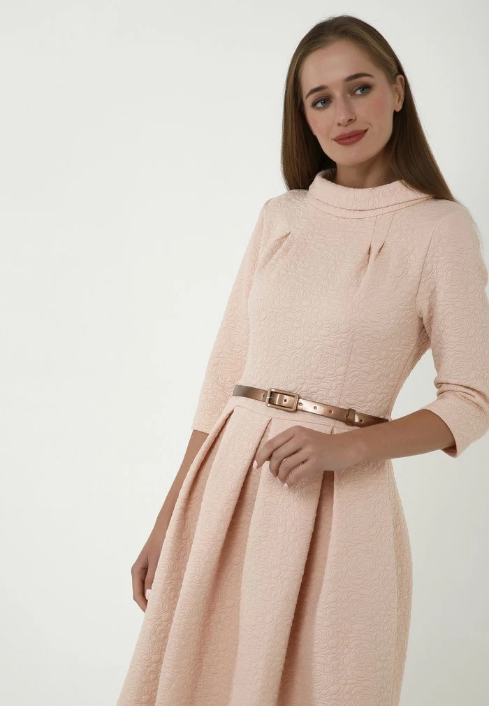 Madam-T PORTALEGRO - Robe De Jour - Beige 5 Madam-T PORTALEGRO - Robe De Jour - Beige – Image 5