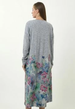 Madam-T Robe Longue - Hellblau, Lila -Madam-T Soldes 2022 13061b40baae4386aa00bf0d39df17d6