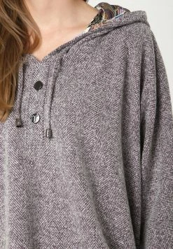 Madam-T ROCHEL - Sweat à Capuche - Grey -Madam-T Soldes 2022 131aaec43bd14e27aabd7c6abb8123d9