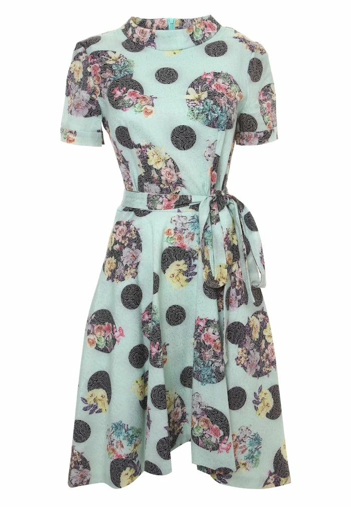 Madam-T SAMBRA - Robe De Jour - Hellgrün 7 Madam-T SAMBRA - Robe De Jour - Hellgrün – Image 7