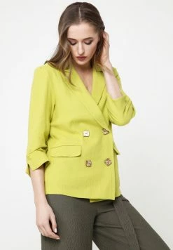 Madam-T Blazer - Senf -Madam-T Soldes 2022 1335b2072c1e4aecba72b671be80801a