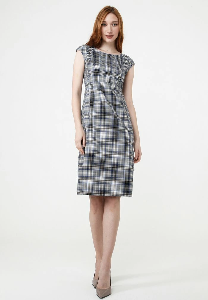 Madam-T MUTALA - Robe Fourreau - Grau Indigo 6 Madam-T MUTALA - Robe Fourreau - Grau Indigo – Image 6