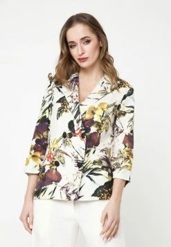 Madam-T SILVANA - Blazer - Milch, Gelb 11 Madam-T SILVANA - Blazer - Milch, Gelb -Madam-T Soldes 2022 13af3a962c2c45aa8892239a79335e55