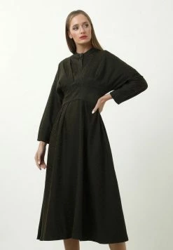 Madam-T KENAVA - Robe De Jour - Khakifarben