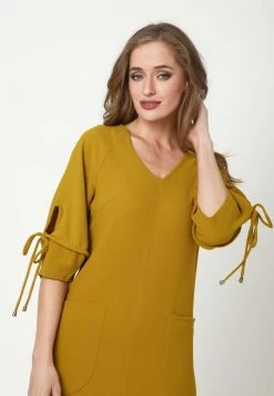 Madam-T ANHELITA - Robe De Jour - Senf -Madam-T Soldes 2022 140815df1a374135bedbce48c7793bae