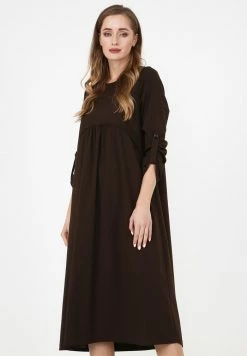 Madam-T Robe De Jour - Braun