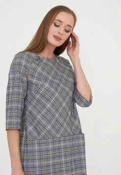 Madam-T FERULE - Robe De Jour - Grüner Kumpel/ Indigo -Madam-T Soldes 2022 149653bfc0c64b3ea41cc8fd57440d2c