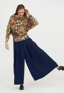 Madam-T GIZA - Pantalon Classique - Blue -Madam-T Soldes 2022 14a42a9a3f5f43188a2e6e589d8e06e5