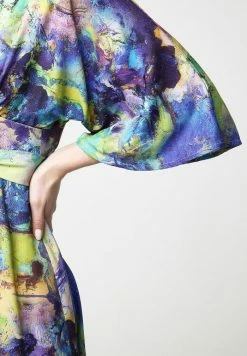 Madam-T Robe De Jour - Kornblume Blau Lila -Madam-T Soldes 2022 14f55ca2887a4a57acd4403e8fb9184b