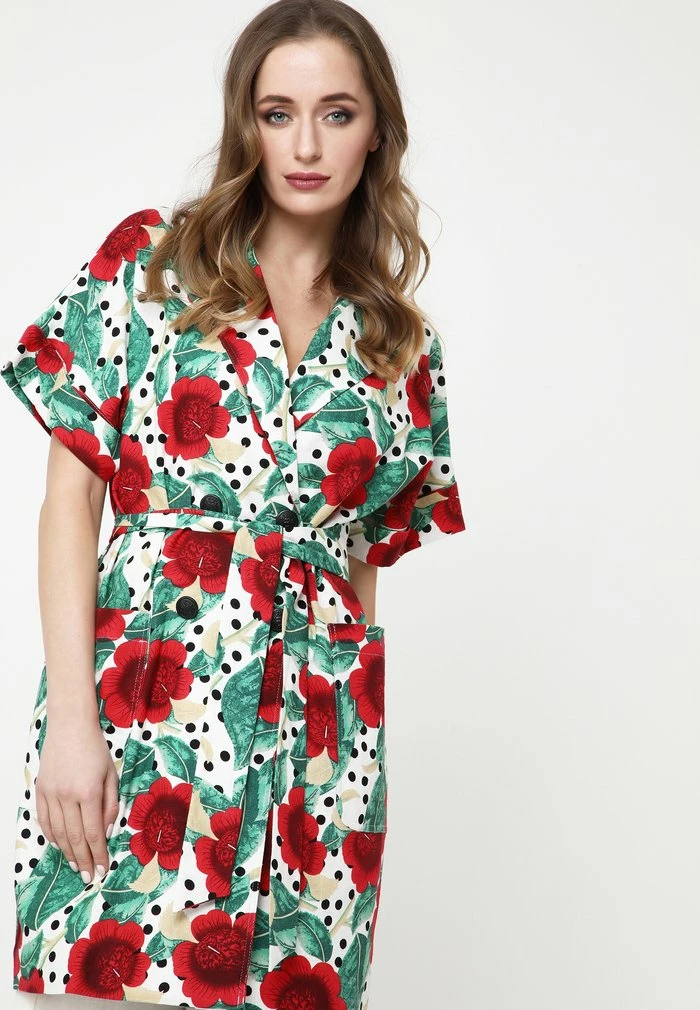 Madam-T YORMA - Blazer - Weiß, Rot 5 Madam-T YORMA - Blazer - Weiß, Rot – Image 5