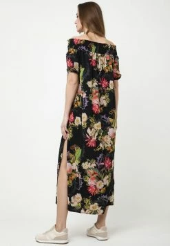 Madam-T DERIN - Robe De Jour - Schwarz, Rosa -Madam-T Soldes 2022 15e75c09d0cd40c384f5a3feb348a14f