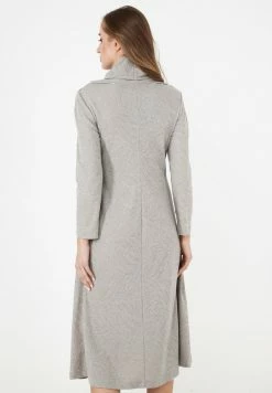 Madam-T Robe En Jersey - Hellgrau -Madam-T Soldes 2022 1680f55b403843ac85634a4fd9d0bf3f
