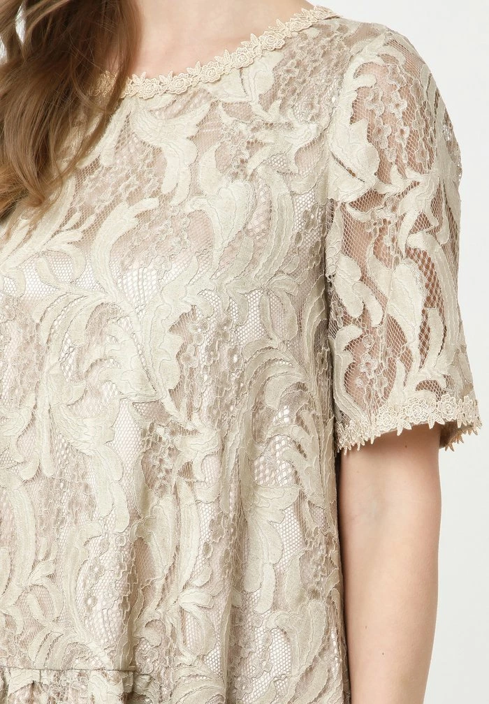 Madam-T EVA - Robe De Jour - Beige 5 Madam-T EVA - Robe De Jour - Beige – Image 5