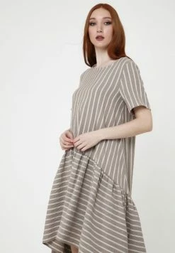 Madam-T EVA - Robe De Jour - Hellbraun -Madam-T Soldes 2022 188bb6235a314f8d9285c966458aeb60